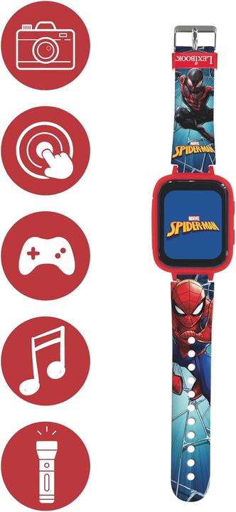 Image du produit Lexibook Montre à écran couleur SpiderMan avec caméra (Multilingue)