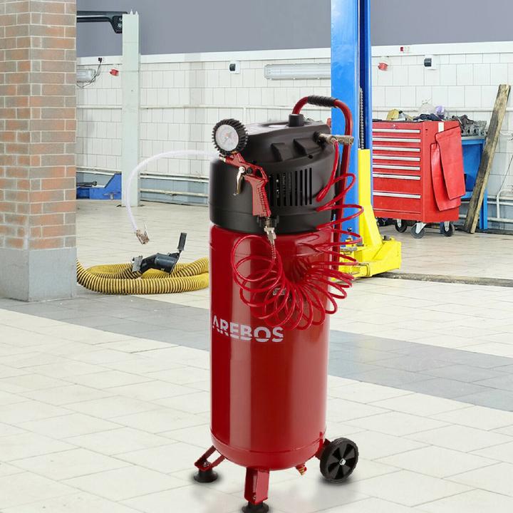 Actual product image Arebos Air compressor (10 bar, 50 l)