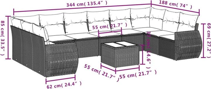 Produktbild vidaXL Apollo
