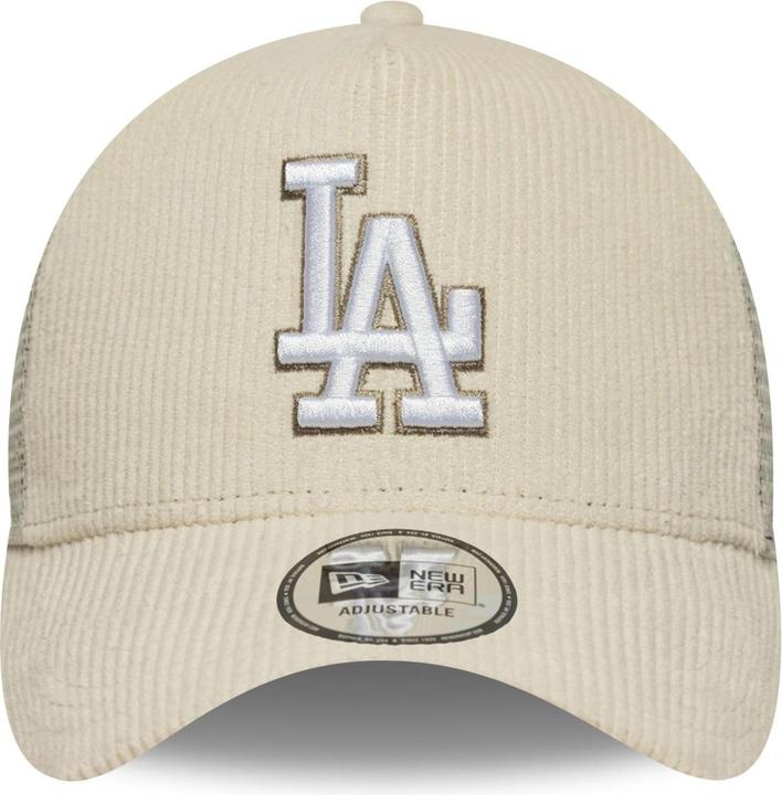 Actual product image New Era A-Frame Trucker Cap - Kord Los Angeles Lakers Beige