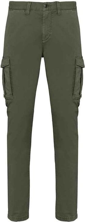 Gewaschenes Bio-Khaki