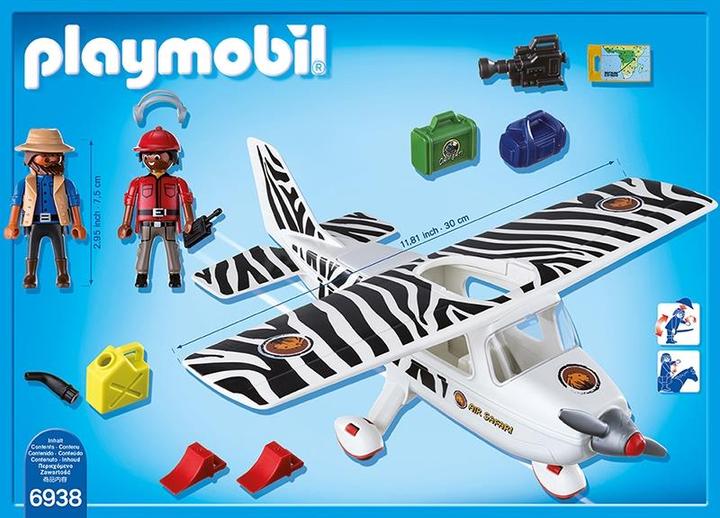 Produktbild Playmobil Safari-Flugzeug (6938)
