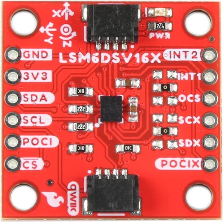 Image du produit SparkFun 6DoF IMU Breakout - LSM6DSV16X (Qwiic)