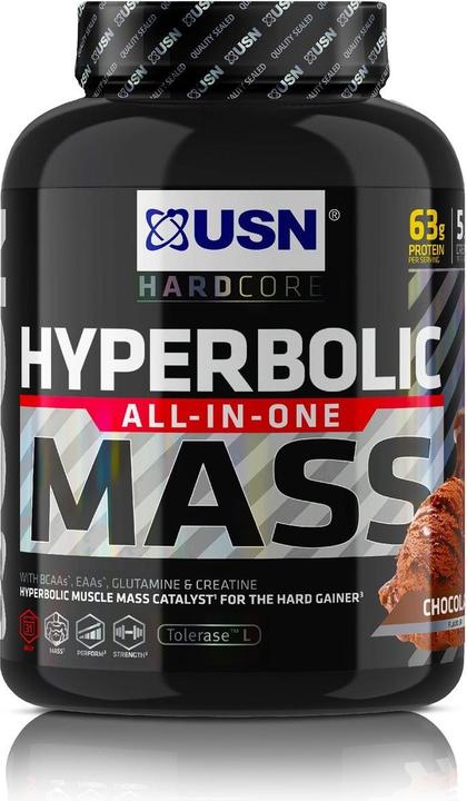 Produktbild USN Hyperbolic Mass (2000 g, 1x, Chocolate)