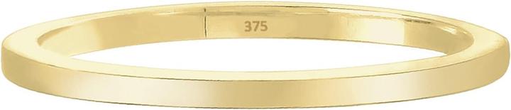 Produktbild Elli Premium Basic 375 Geelgouden Damenring (58, 925 Silber)