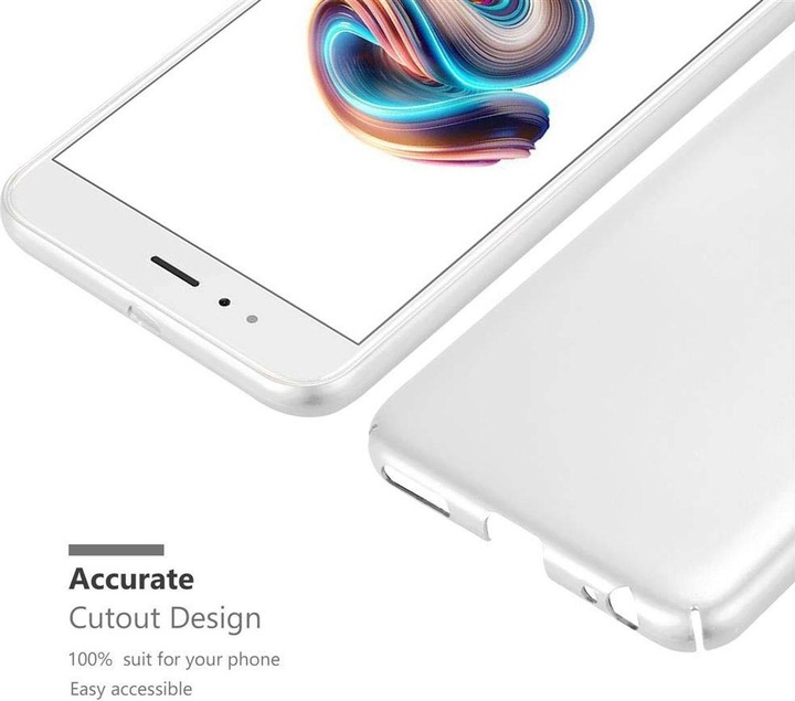 Actual product image Cadorabo Hard Cover Matt Metal Cover (Xiaomi Mi 5X)