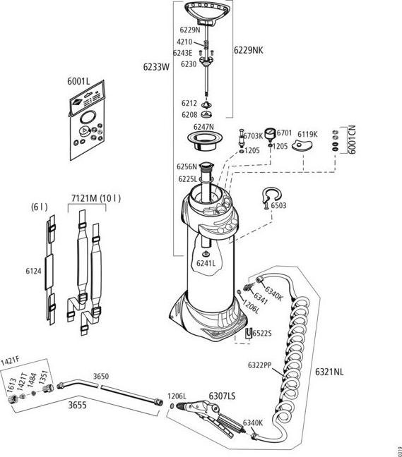 Actual product image Mesto High pressure sprayer 3585P (10 l)