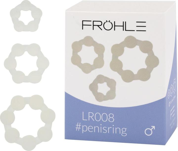 Produktbild Fröhle Liebesringe mit Kugeln 3er Set S/M/L (2.10 cm)