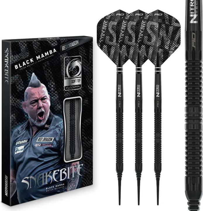 Immagine prodotto Red Dragon Softdart Peter Wright Mamba, 20g (20 g)