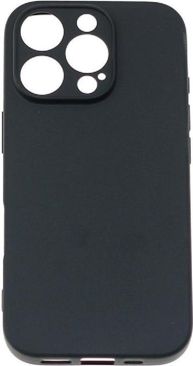 Actual product image Hurtel Soft Case for iPhone 16 Pro - black (Apple iPhone 16 Pro)