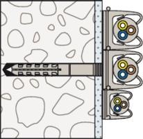 Image du produit Fischer Collier de serrage à clipser FC 9-12 GR gris