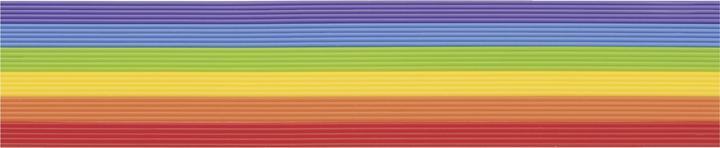 Actual product image Knorr Prandell Wax strips "Rainbow", approx. 20 x 0.1 cm, 30 pieces