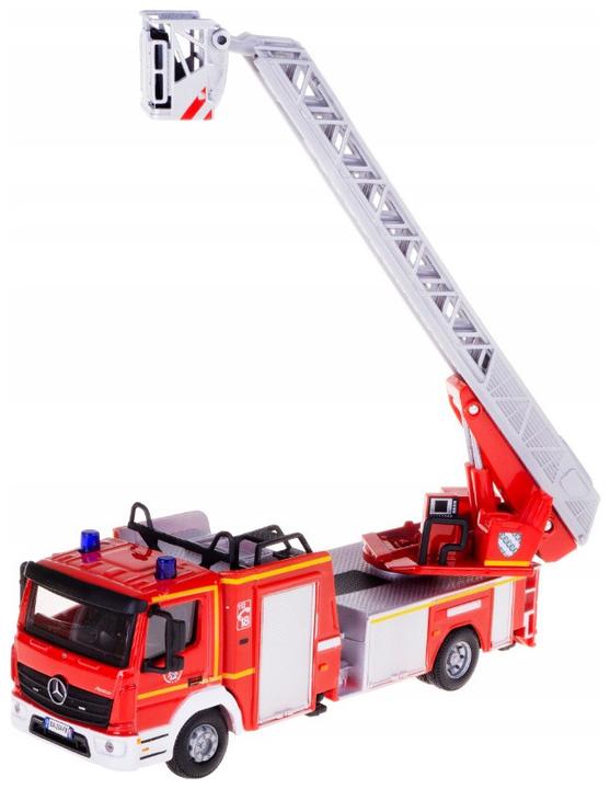 Produktbild Bburago 18/32018 Metal Mercedes Atego Magirus DLK23/12 Firefighter with lift scale 1:43 (Asst. 18-32