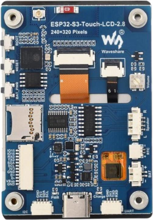 Actual product image WaveShare ESP32-S3 2.8inch Touch Display Development Board 240x320