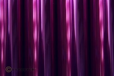Actual product image Oracover Ironing film, transparent purple