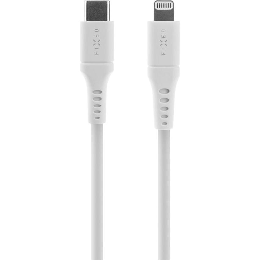 Fixed Liquid-Silicone-Kabel USB-C/Lightning (0.50 m), USB Kabel