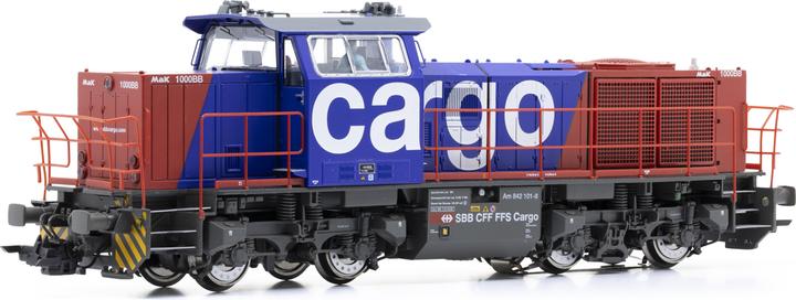 Actual product image ESU SBB Cargo D locomotive G1000 Am 842 101-8 Ep V ACS/DCS