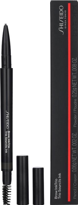 Actual product image Shiseido Brow InkTrio (04 Ebony)