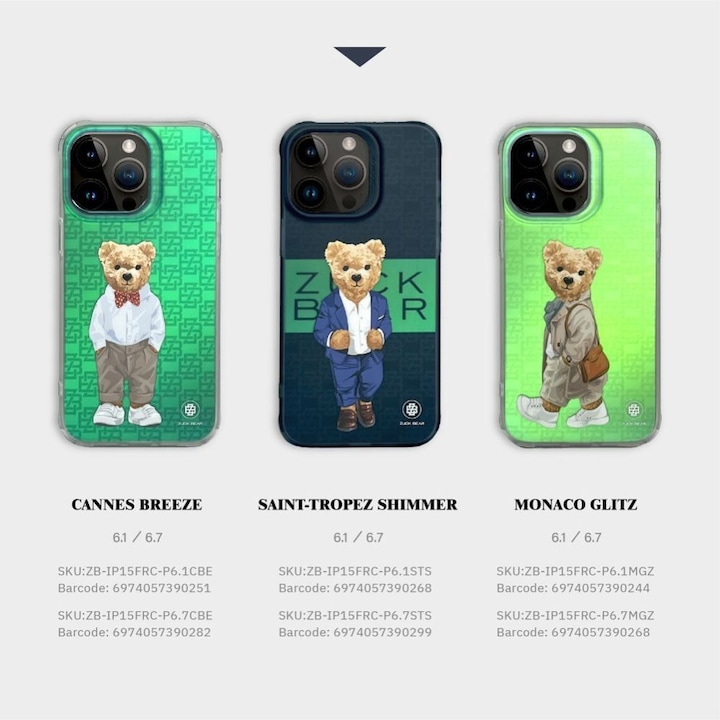 Immagine prodotto Zuck Bear Headphone case case LONDON CLASSIC for IPHONE 15 Pro westminster ace (Borsa per cuffie)