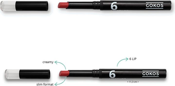 Immagine prodotto Gokos Lipcolor Black Edition (609 Good Vibes)