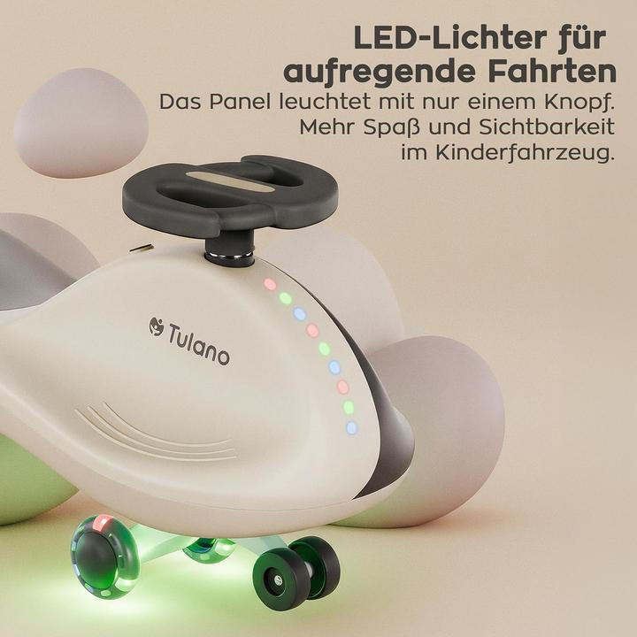 Actual product image Tulano Rutschauto Focus 35 mit LED Rädern