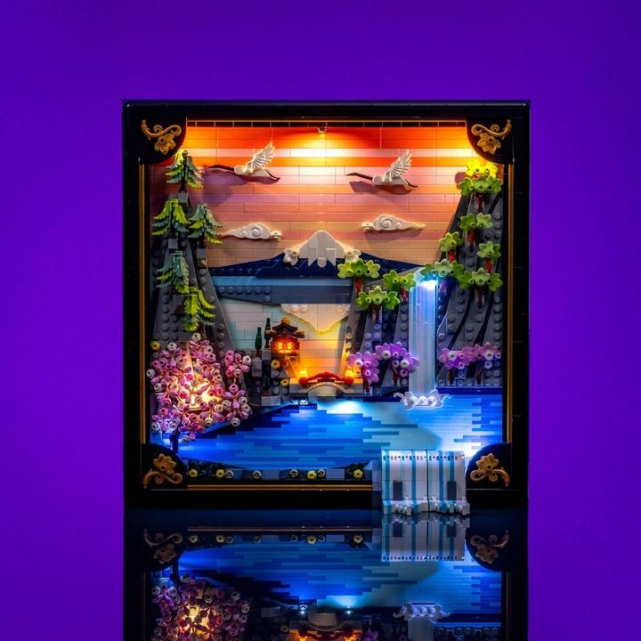 Light my bricks LMB 2.0 LED Licht Set für LEGO® 31218 Japanische Kirschblütenlandschaft