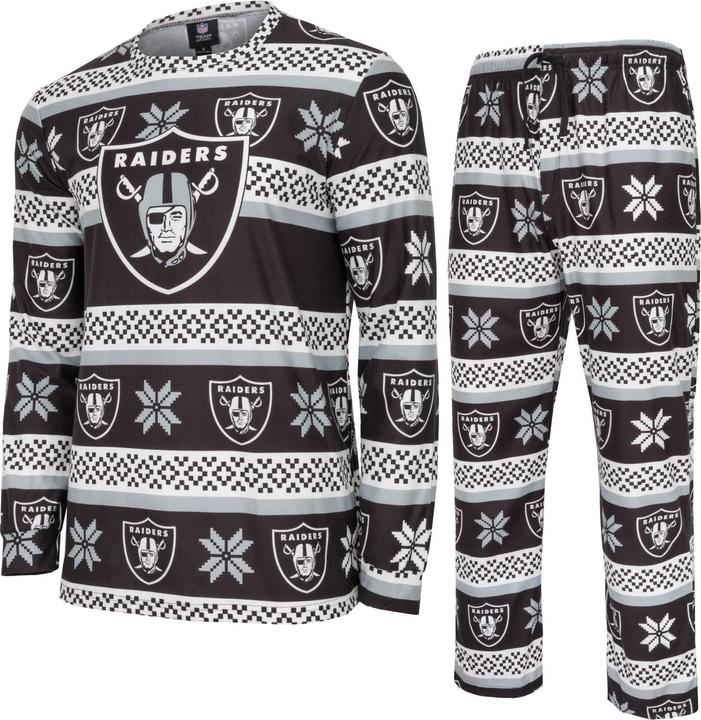 Produktbild Foco NFL Winter XMAS Pyjama Schlafanzug Las Vegas Raiders - XXL (XXL)