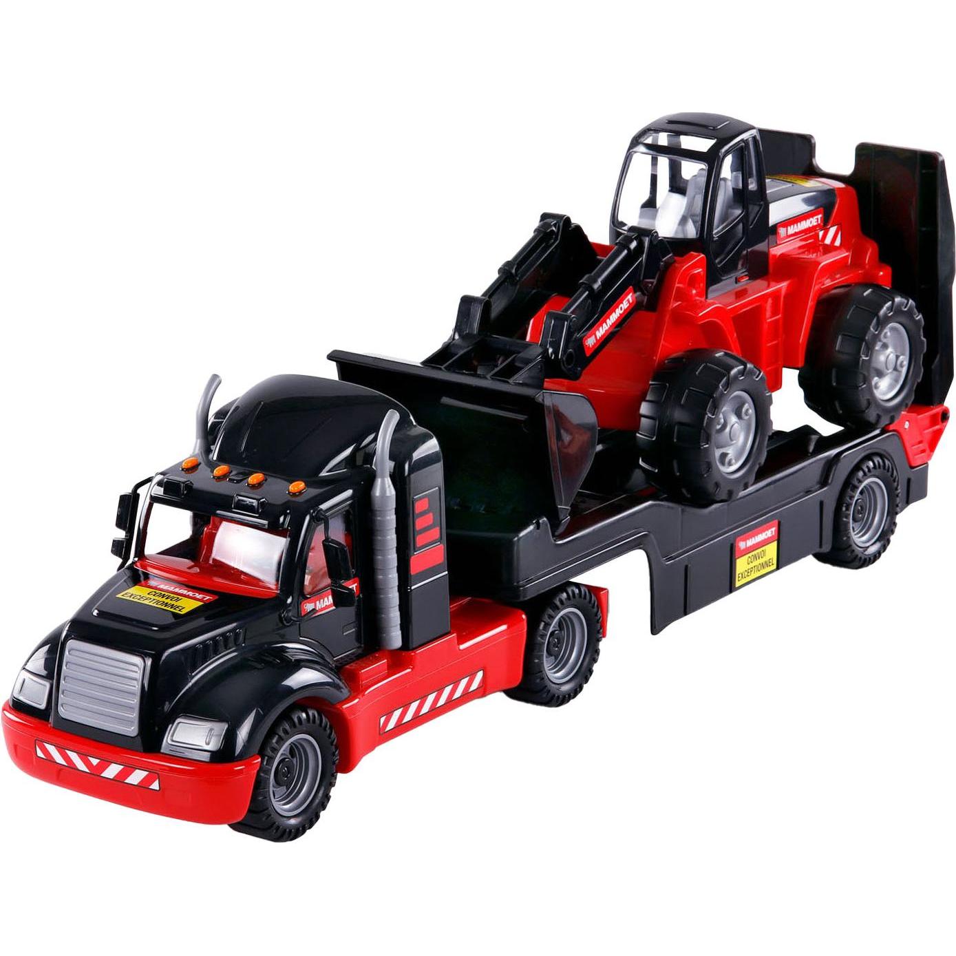 Polesie Cavallino Mammoth Torpedo Truck mit Bulldozer, Massstab