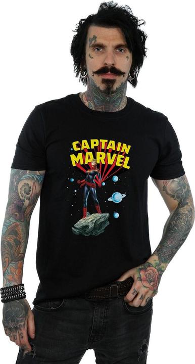 Actual product image Mens Captain Space Pose T-Shirt (XXL)
