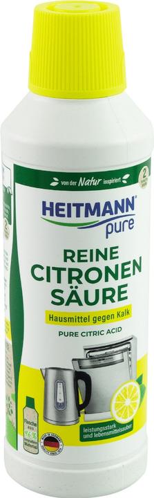 Heitmann PURE Czysty kwas cytrynowy 500ml płyn (50 cl)