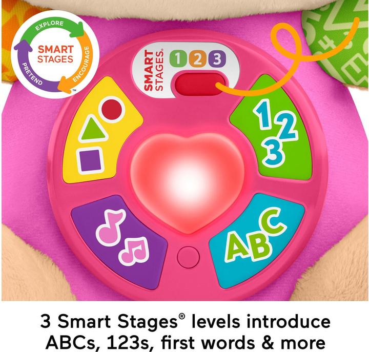 Actual product image Fisher-Price learning fun dog friend (German, English, French, Italian)