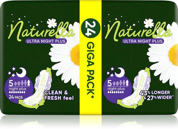 Produktbild Naturella Ultra Night Plus Damenbinden 24 Stück (24x)