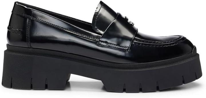 Actual product image HUGO Kris Loafer Brogue Flat Moccasins (41)