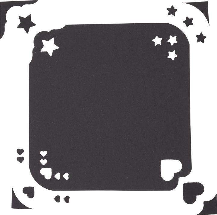 Actual product image Heyda Flexi motif punch "4-corner