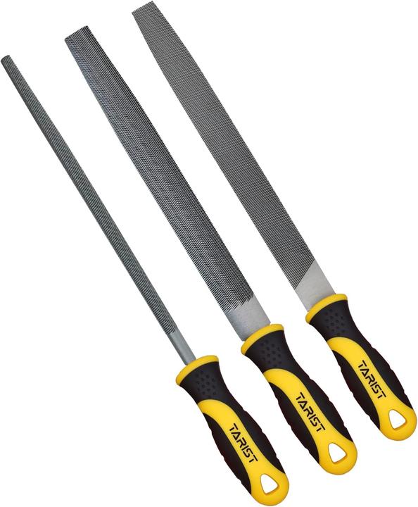 Actual product image Tarist 3-teiliges Metall-Feilenset (200 mm)