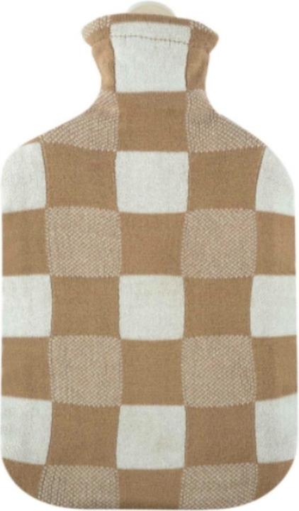 Image du produit Sänger SAENGER Waermflasche Strickb 2l Karo bei (2 l, Bouteille de lit avec housse)
