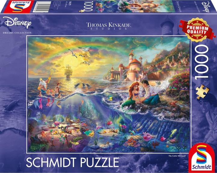 Schmidt Spiele Kleine Meerjungfrau Arielle (1000 Teile)
