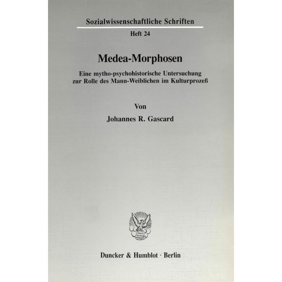 Thumbnail - Medea-Morphosen., Fachbücher