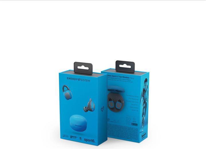 Actual product image Energy Sistem Sport 6 True Wireless Headphones Wireless In Ear Bluetooth Grey (5 h, Wireless)