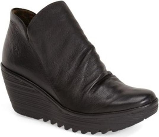 Actual product image Fly London YIP Mousse Leather Ankle Boots (38)