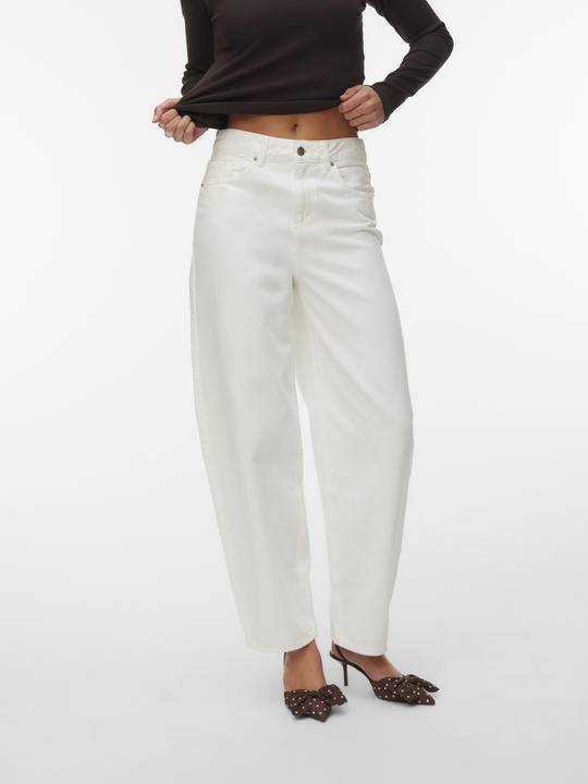 Produktbild Vero Moda VMBILLIE Hohe Taille Barrel Fit Jeans Mom Jeans (27)