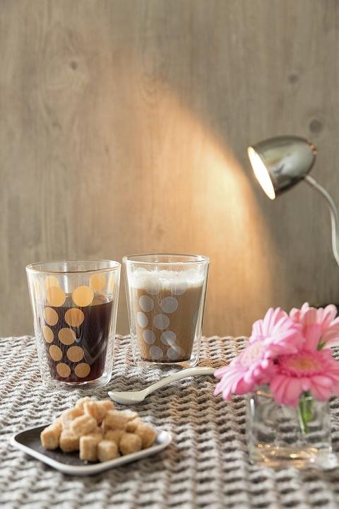 Produktbild Zak! Dot Dot 2 Teegläser gold (350 ml, 2 x)