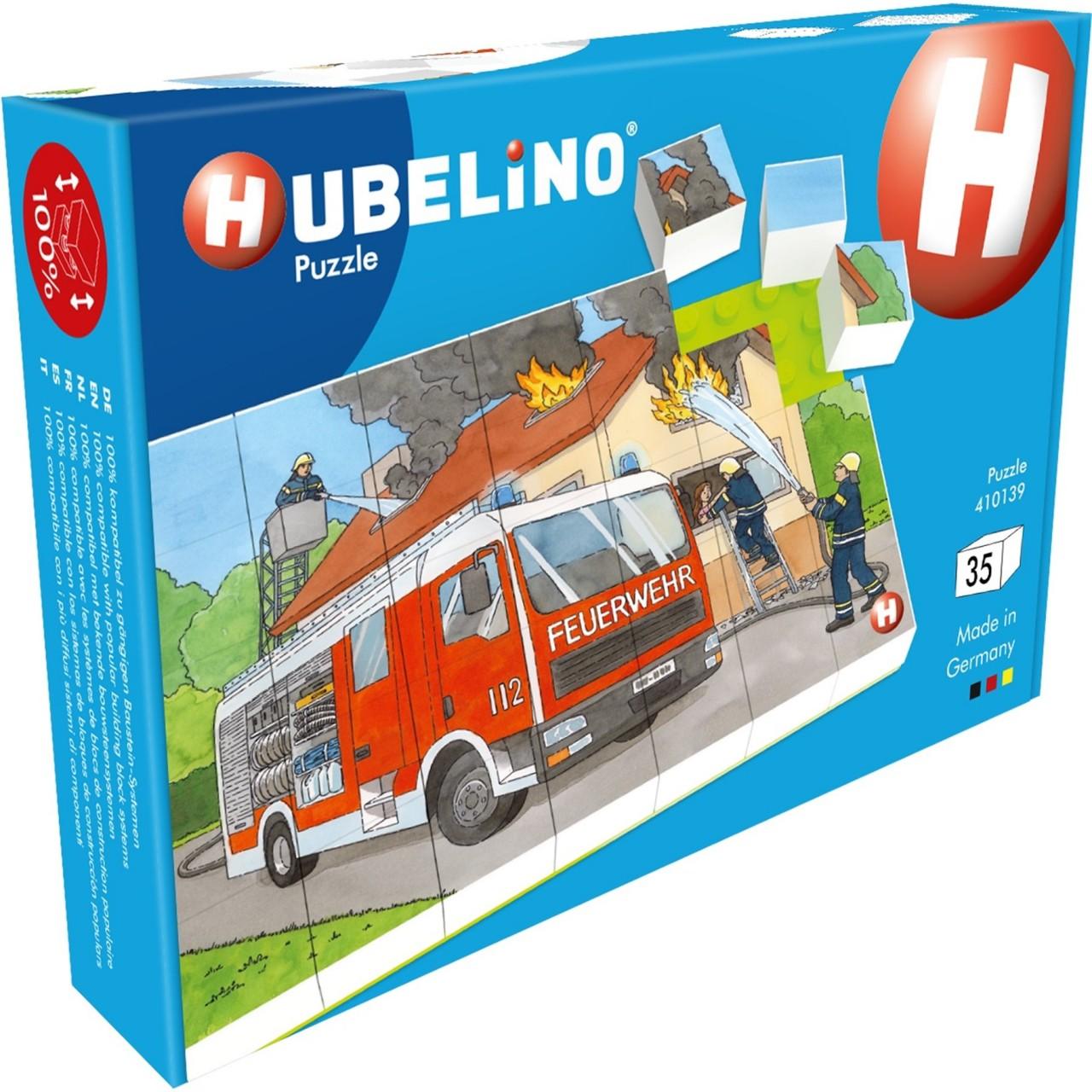 Hubelino Puzzle Feuerwehr Einsatz (35-teilig) (35 Teile)