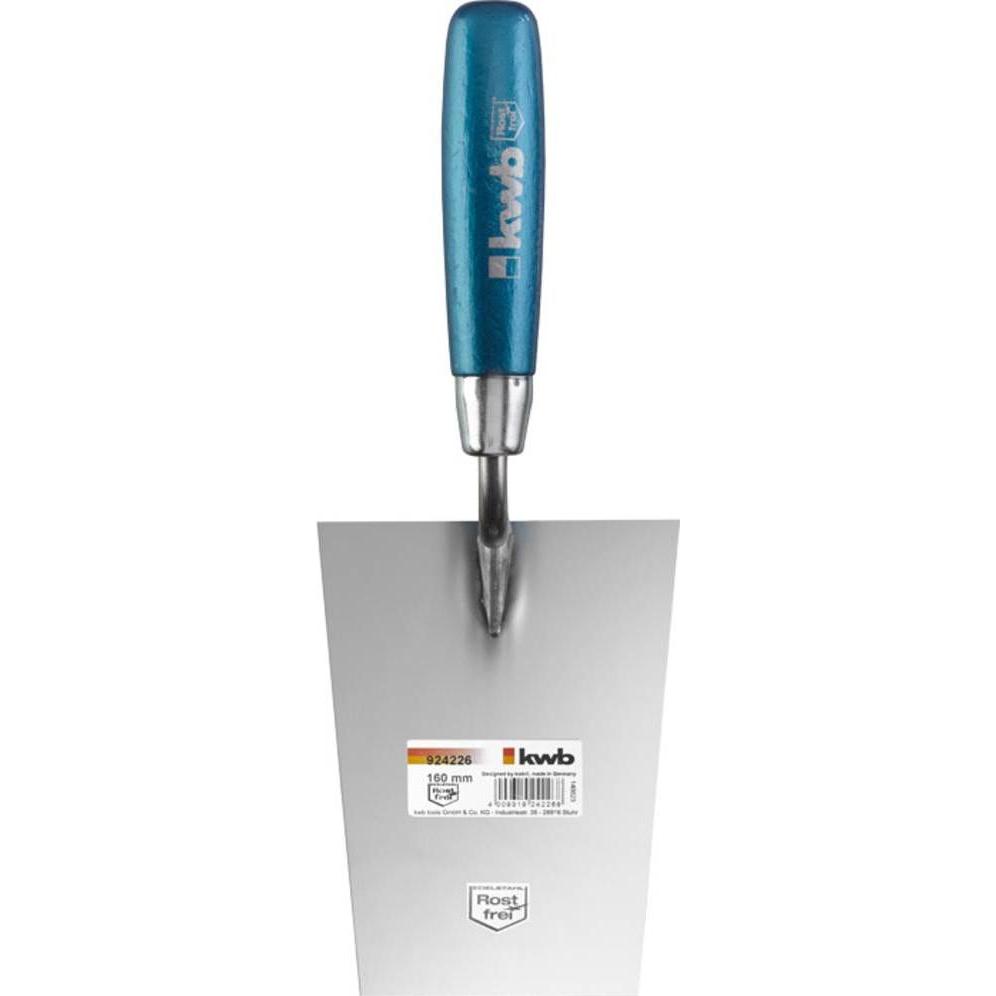 Thumbnail - kwb, Kelle + Spachtel, Maurerkelle eckig rf 160 mm (11.50 cm)