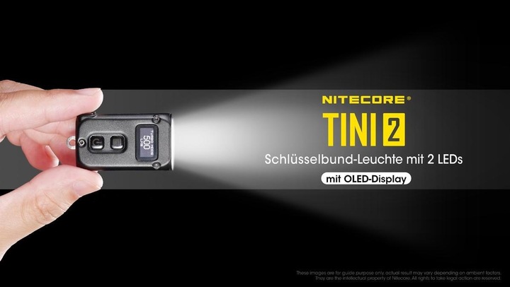 Productafbeelding Nitecore TINI2 (4.70 cm, 500 lm)