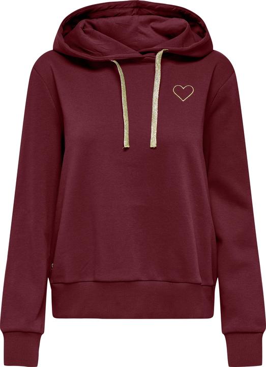 Actual product image Only Onlnoli L/S Heart Hood Swt Noos (XS)