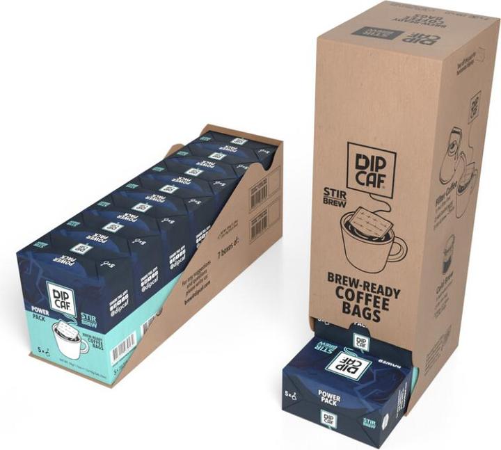 Produktbild Dipcaf 7 Stück Power Box 5 Stück Kaffee