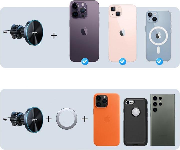 Produktbild Joyroom Magnetic Wireless Car Charger Holder