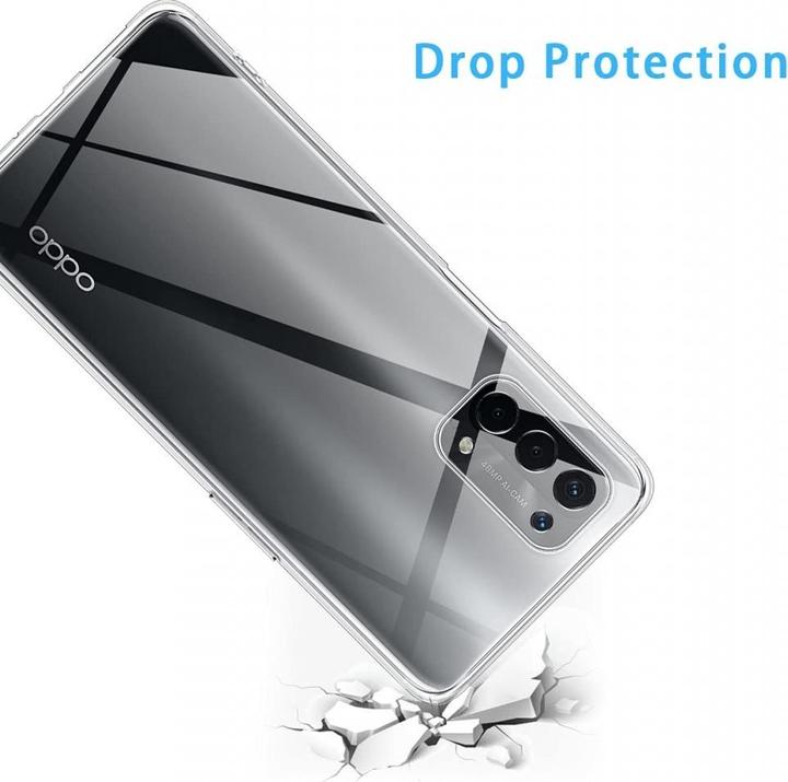 Immagine prodotto Screenguard Custodia Oppo A74 5G flessibile in TPU trasparente (Oppo A74 5G)