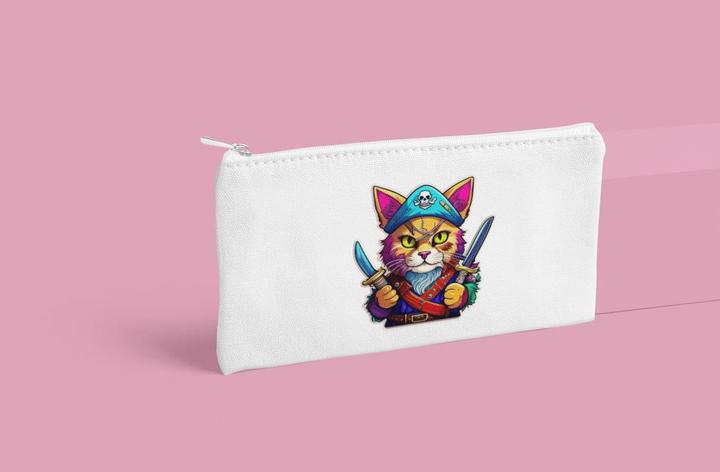 Produktbild Bügelbilder Schul & Freizeitsrucksack-Set Comic pirat Cat (15 l)